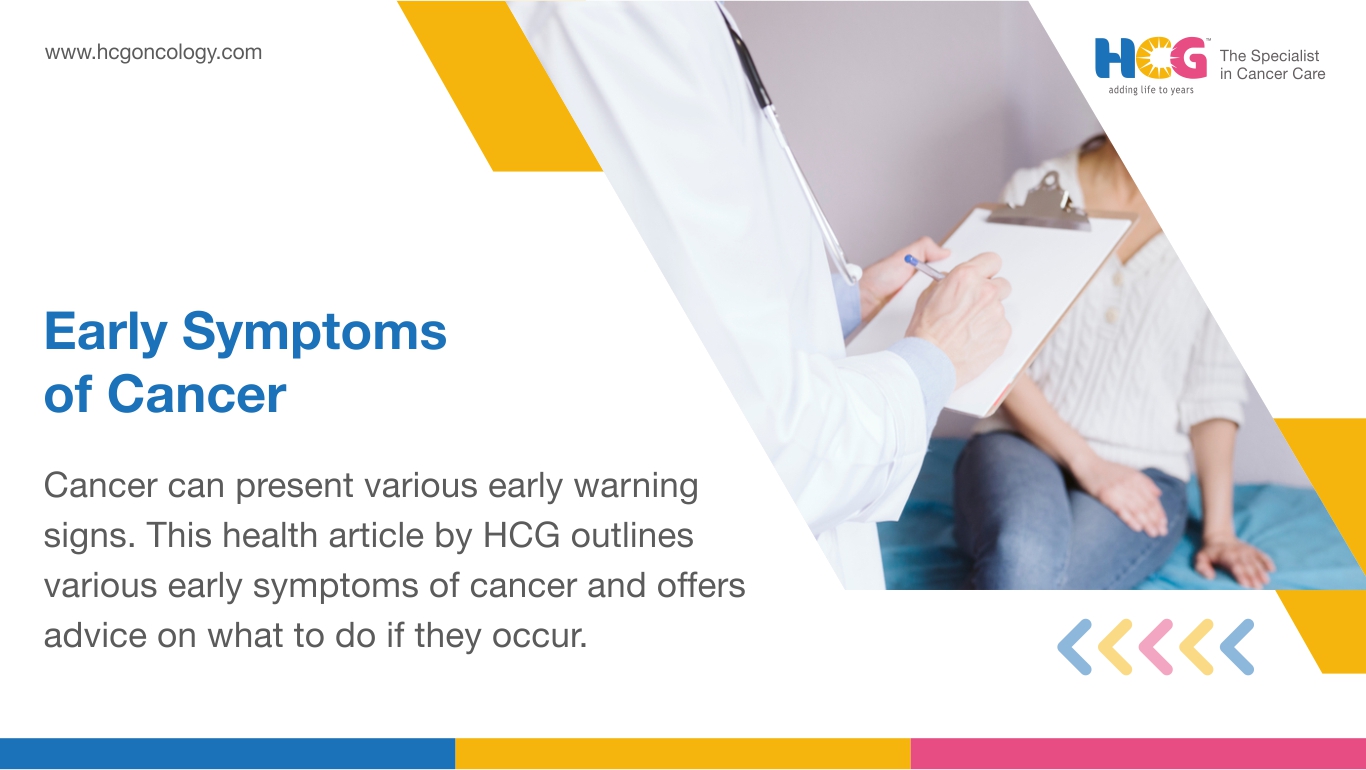 Early Symptoms of Cancer