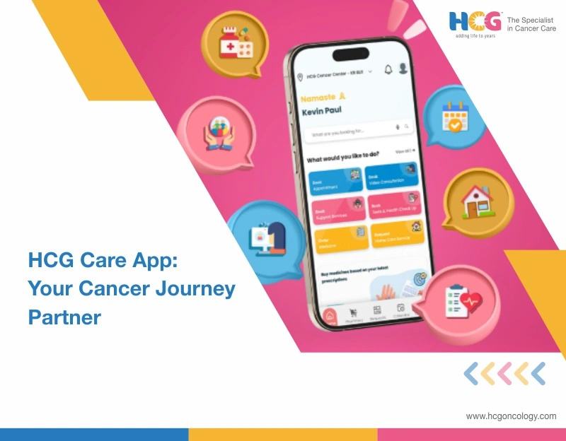 HCG Care App: Your Cancer Journey Partner