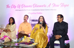 HCG redefines the dynamics of cancer care with inauguration of it’s state of the art speciality cancer care comprehensive centre in Mumbai by Manisha Koirala
