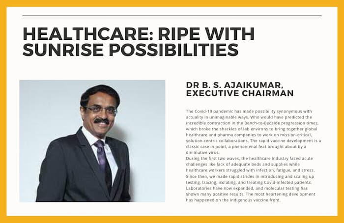 Healthcare: Ripe with sunrise possibilities