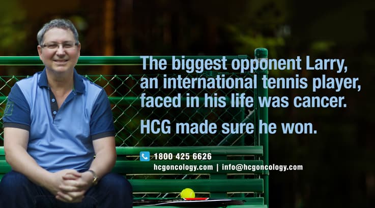 Larry beats cancer with the help of HCG