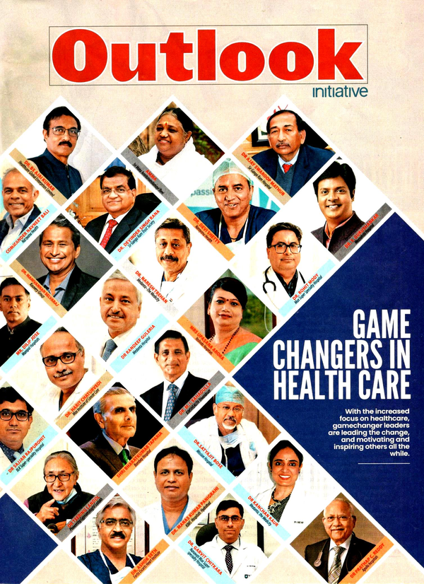Dr. B S Ajaikumar featured in Outlook magazine
