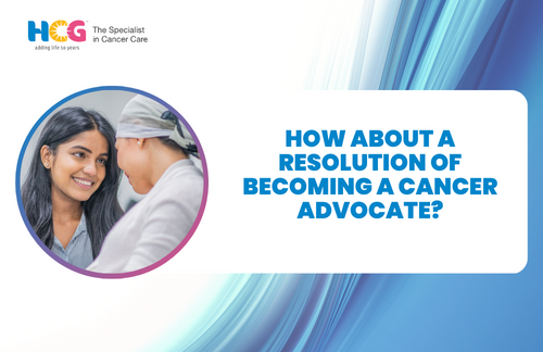 How About a Resolution of Becoming a Cancer Advocate?